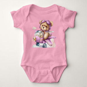 Baby roze jumpsuit romper