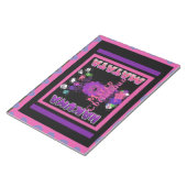 Baby roze mooie kerst met kerst in Hakuna Matata Notitieblok (Schuin)