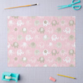 Baby Roze olifant Tissuepapier (Craft)