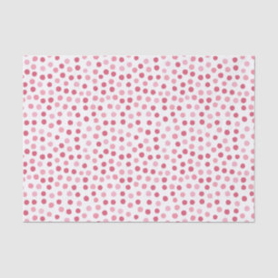 Baby Roze Schattigee polka dots tissue papier