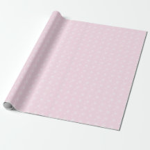 Baby roze snowflake kerstcadeaupapier