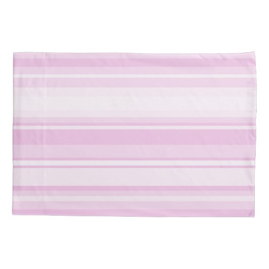 Baby roze strepen kussensloop (Achterkant)