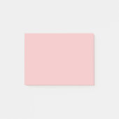 Baby Roze vaste kleur Post-it® Notes (Voorkant)