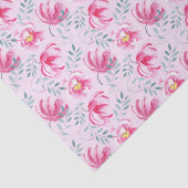 Baby Roze Waterverf Engelse Rozen Tissuepapier (Detail)