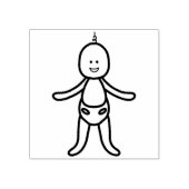 Baby Rubberstempel (Afrduk)