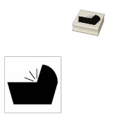 Baby Rubberstempel (Gestempeld)