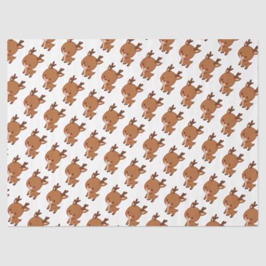 Baby Rudolph Tissuepapier (Voorkant)