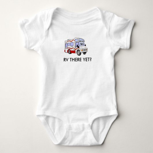 BABY RV DAAR NOG KLASSE C ROMPER (Voorkant)