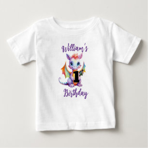 Baby’s 1e Verjaardag Dragon T-shirt