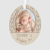 Baby`s 1st Christmas Knitting Photo  (devant)