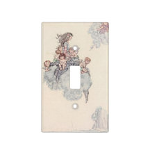 Baby’s en engel op Cloud Andersen’s Fairy Tales