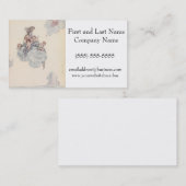 Baby’s en engel op Cloud Andersen’s Fairy Tales Visitekaartje (Voorkant / Achterkant)