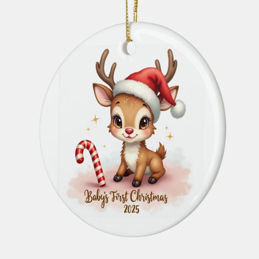 Baby’s First Christmas 2025 – Snowflake Ornament (Links)