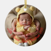Baby’s First Christmas Ornament (Voorkant)