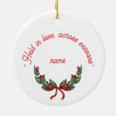 Baby’s First Christmas Ornament (Achterkant)