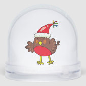 Baby’s First Christmas Sparkle Keepsake Sneeuwbol (Achterkant)