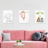 Baby Safari Animal Wall Decor (Salon)