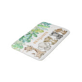Baby Safari Animals Bath Mat (Gekanteld)