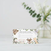 Baby Safari Devine Combien De Chaussettes Carte (Debout devant)