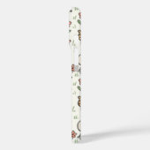 Baby Safari Dier met Doodle Flowers Case-Mate iPhone Case (Achterkant / Links)