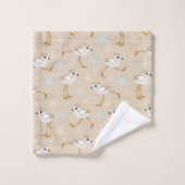 Baby Sandpipers Pipet Beach House Bad Handdoek (Wasdoekje)