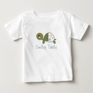 Baby Schildpad T-shirt Blauwe Luier Pin