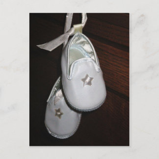 Baby schoenen briefkaart