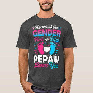 Baby Schoolroze of blauwe papegaaien T-shirt
