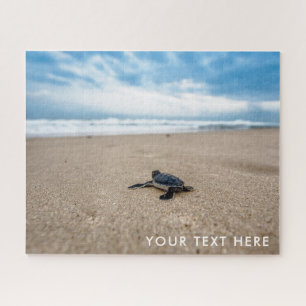 Baby Sea Turtle Photo Jigsaw Puzzle