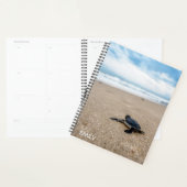 Baby Sea Turtle Planificateur personnalisé (Devant avec enveloppe)