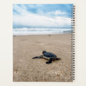 Baby Sea Turtle Planificateur personnalisé (Dos)