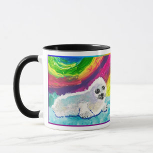 Baby Seal "Kunst voor kinderen" Mok