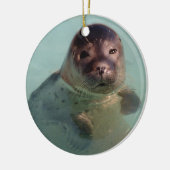 Baby Seal Ornaemnt Keramisch Ornament (Links)