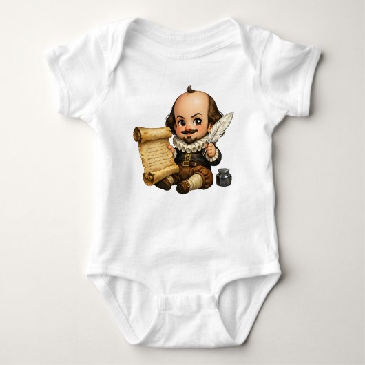 Baby Shakespeare Romper (Voorkant)