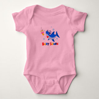 Baby Shark Baby Tutu Bodysuit