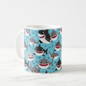 baby Shark Cup Koffiemok (Voorkant links)
