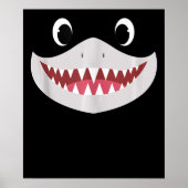 Baby Shark Halloween - Cute Shark Gifts Poster (Voorkant)
