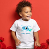 Baby Shark Imprimer Tshirt bébé blanc moderne