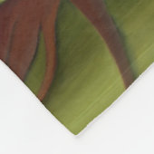 Baby Sheep on Toadstool Fleece Deken (Hoek)