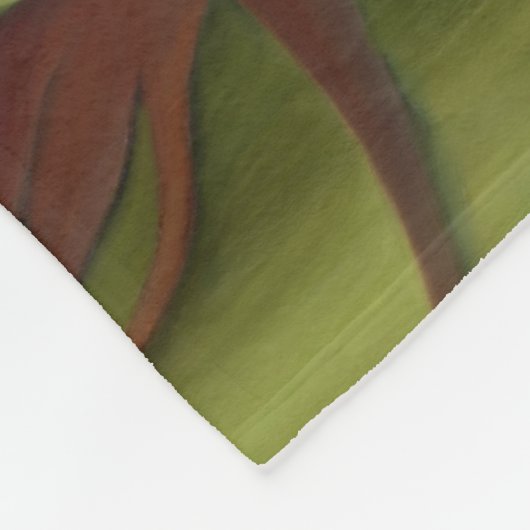 Baby Sheep on Toadstool Fleece Deken (Hoek)