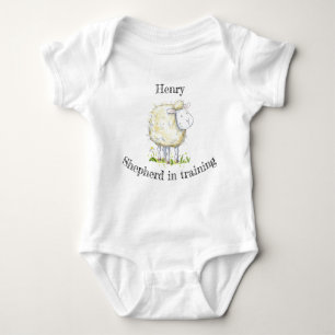 Baby Shepherd Sheep Babygrow Romper