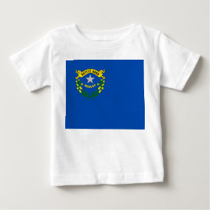Baby Shirt met vlag van Nevada
