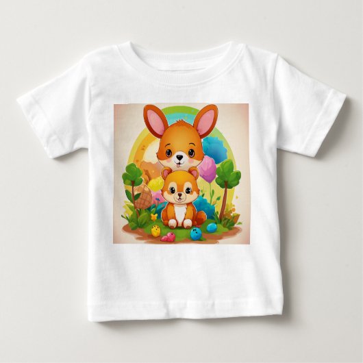 baby-shirt: Natuur Buddies Edition (Voorkant)