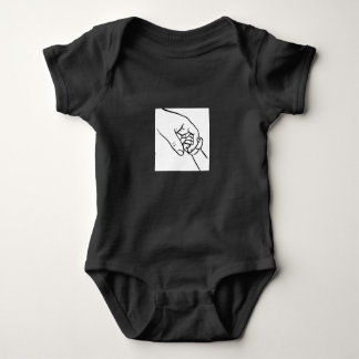 Baby shirten romper