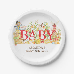 Baby shower 7-inch Bord