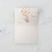 Baby shower à ballon éléphant Merci (Intérieur)