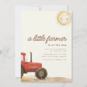 Baby shower à thème avec Animaux Invitation (Devant)