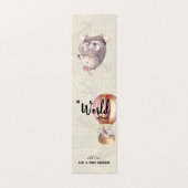 Baby shower à thème de voyage | Note Merci (Outside Unfolded)