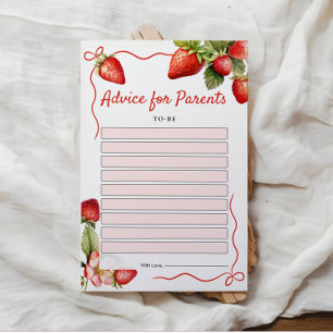Baby shower advies Kaarten voor ouders-to-be