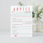 baby shower Adviezenkaarten Kaart (Staand voorkant)